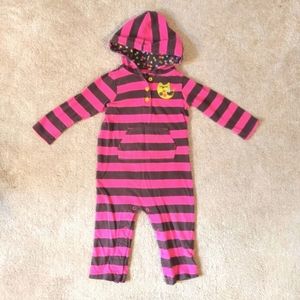 Hooded Long Sleeve Jumpsuit/Romper